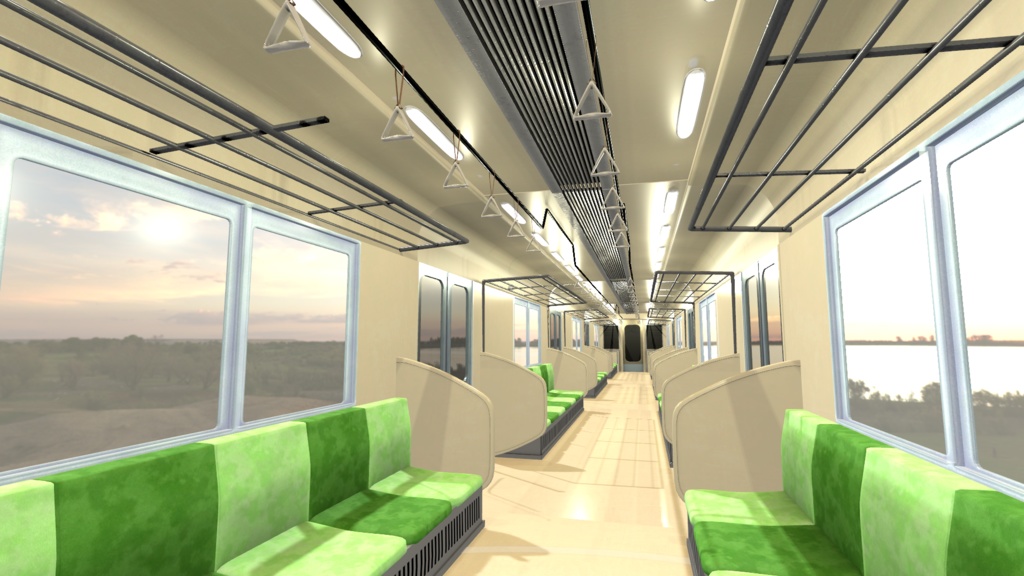 VRChat　World 【電車】【無料】 image