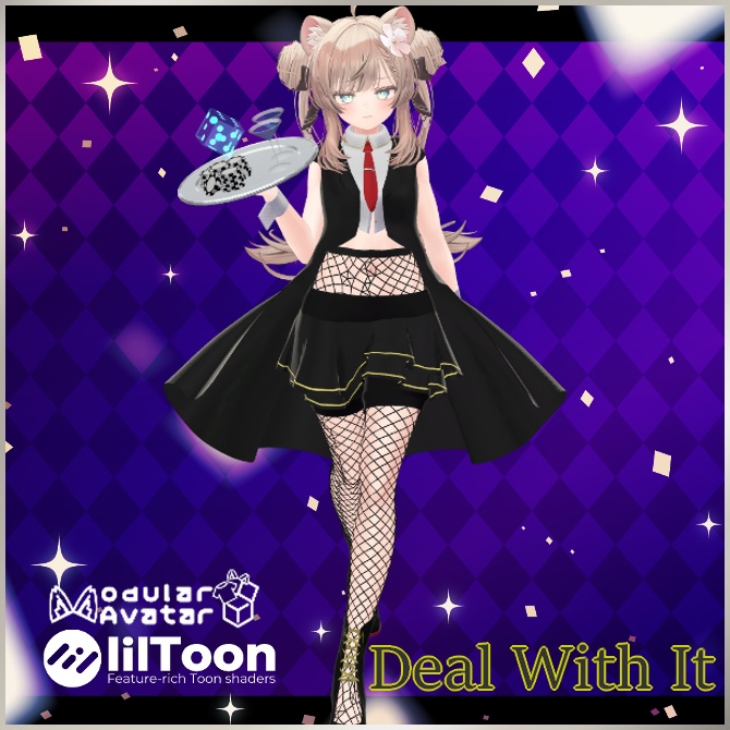 【マヌカ対応衣装】🎲Deal With It😎【MA対応】 image