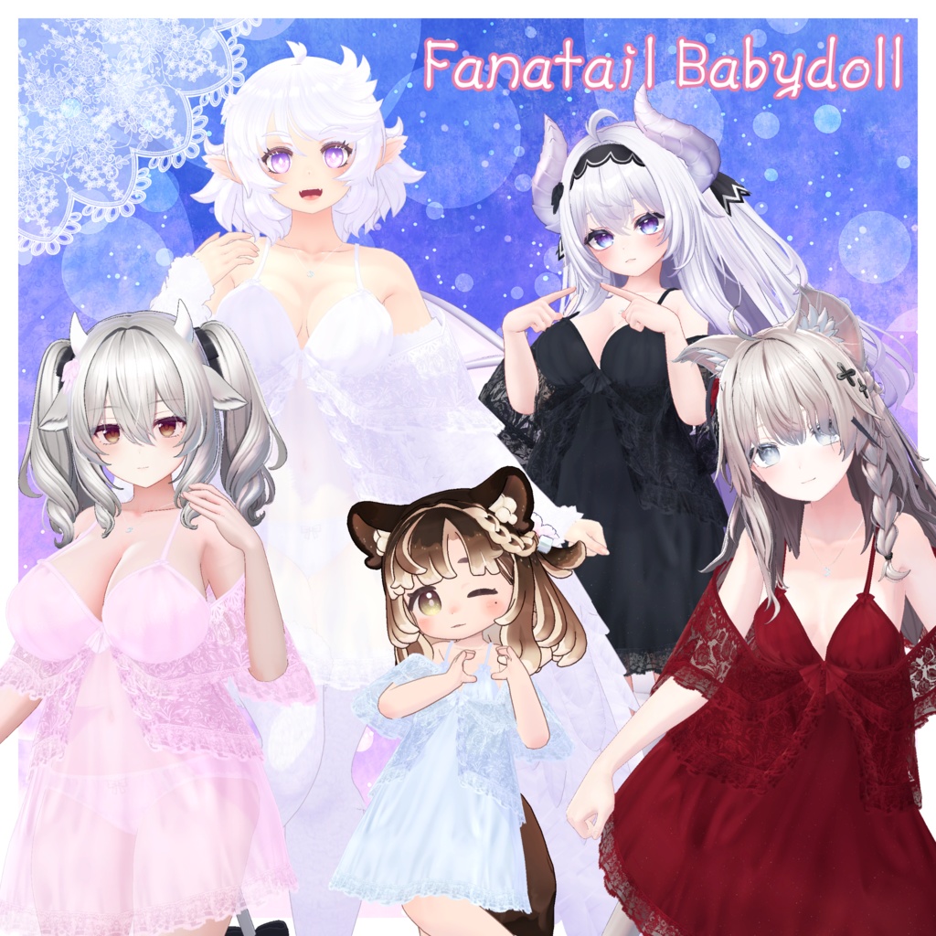 3D Costume "Fanatail Babydoll" image