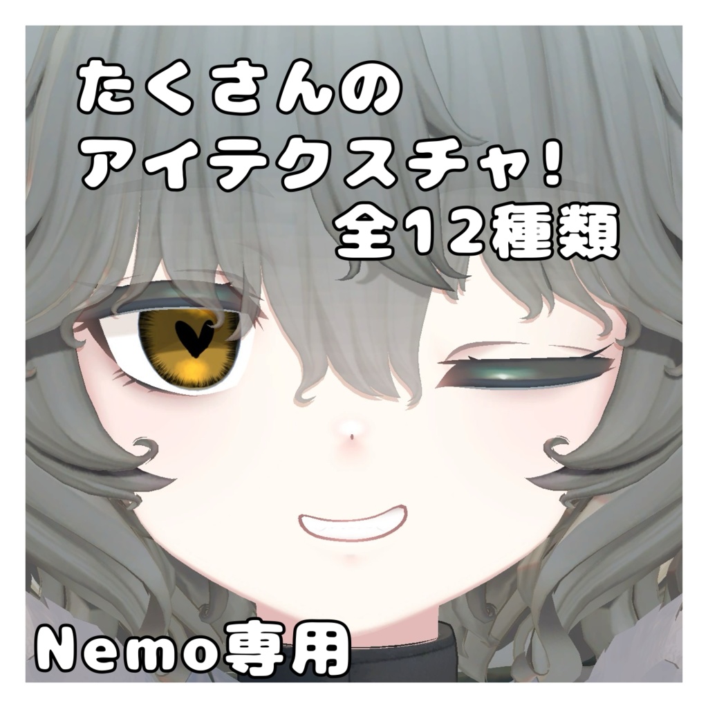 Nemo対応 アイテクスチャ全12種類  image