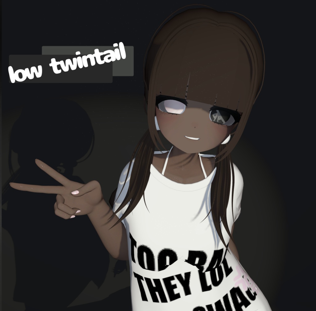‎♡ Low twintail ‎♡ image