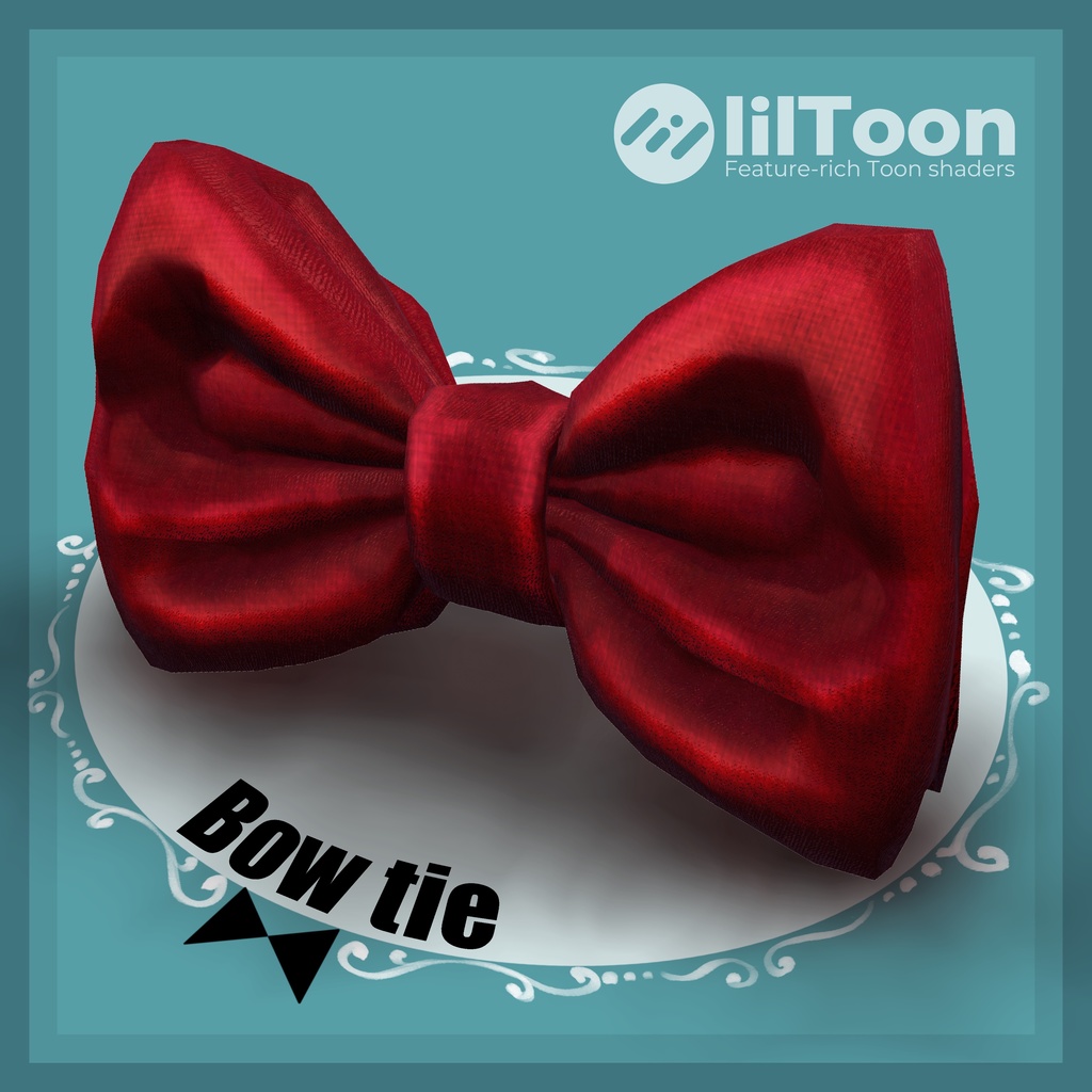 【VRChat】Bow tie image