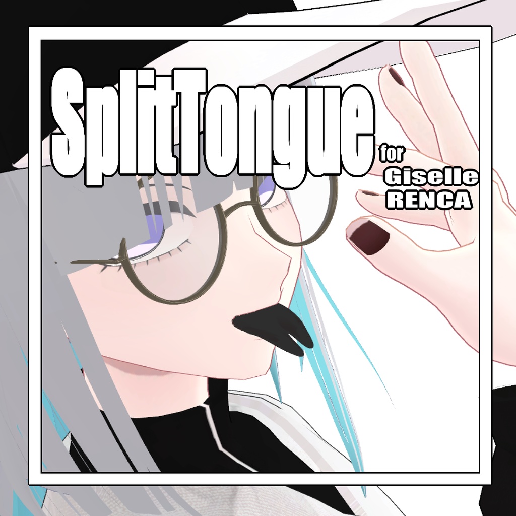 【Giselle,RENCA対応】SplitTongue【MA対応/リップシンク対応】 image