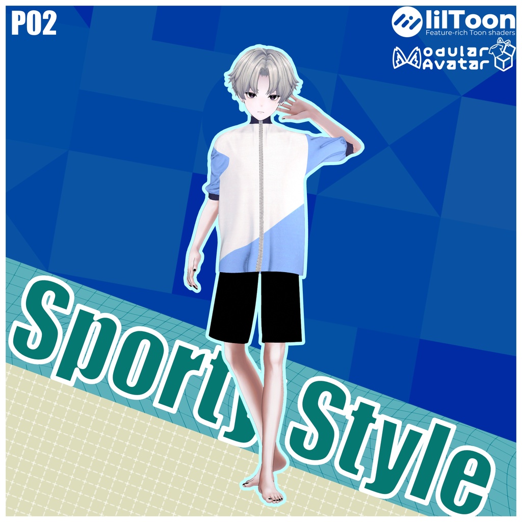 【VRC】P02 / Sporty Style image