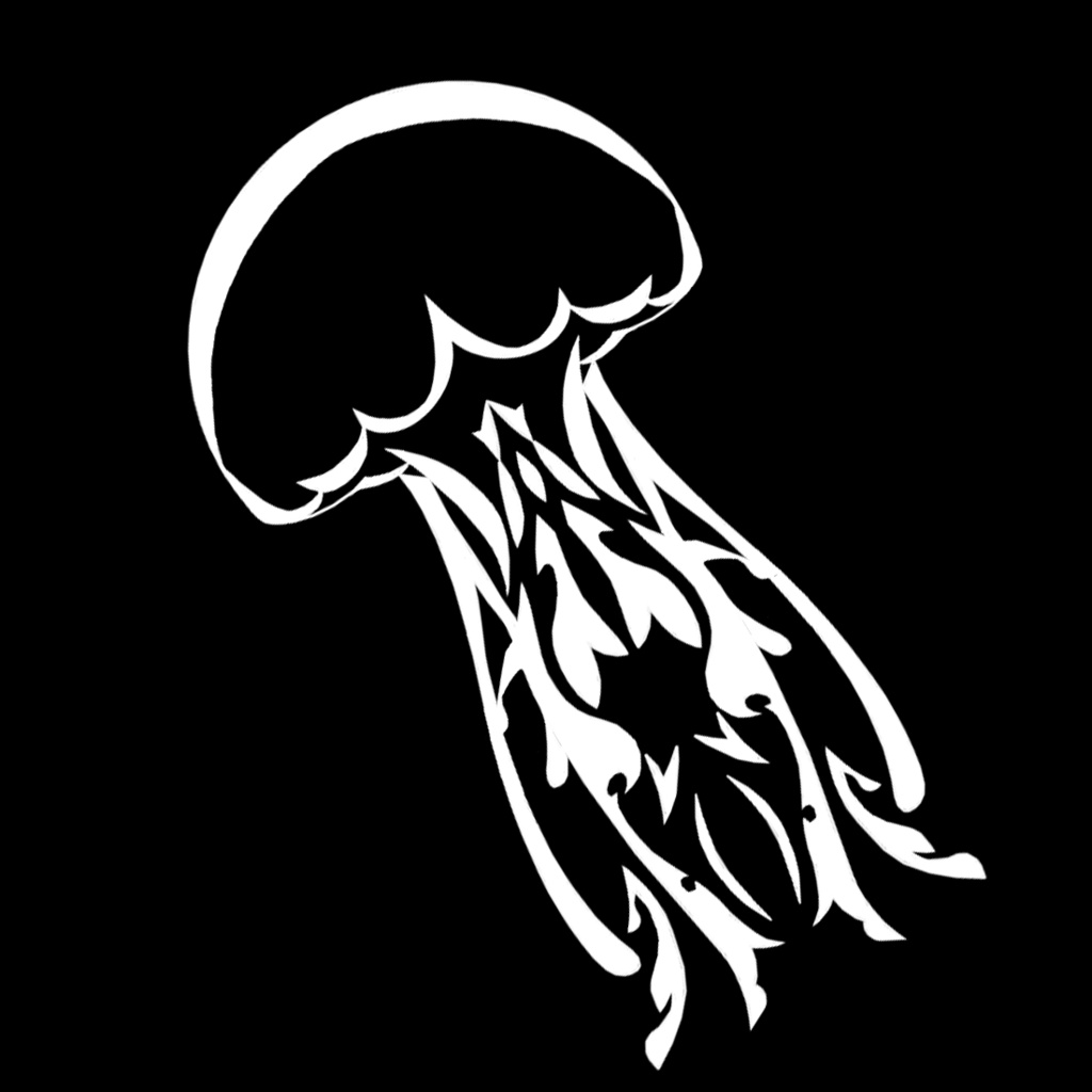 [Free]クラゲっぽい何かのタトゥー image