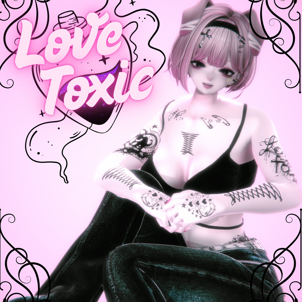 Love Toxic Tattoo image