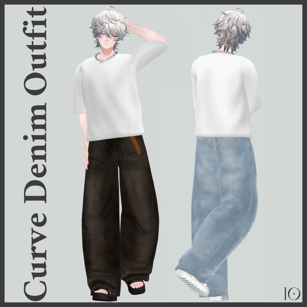 Curve Denim Outfit 【for Men】 image
