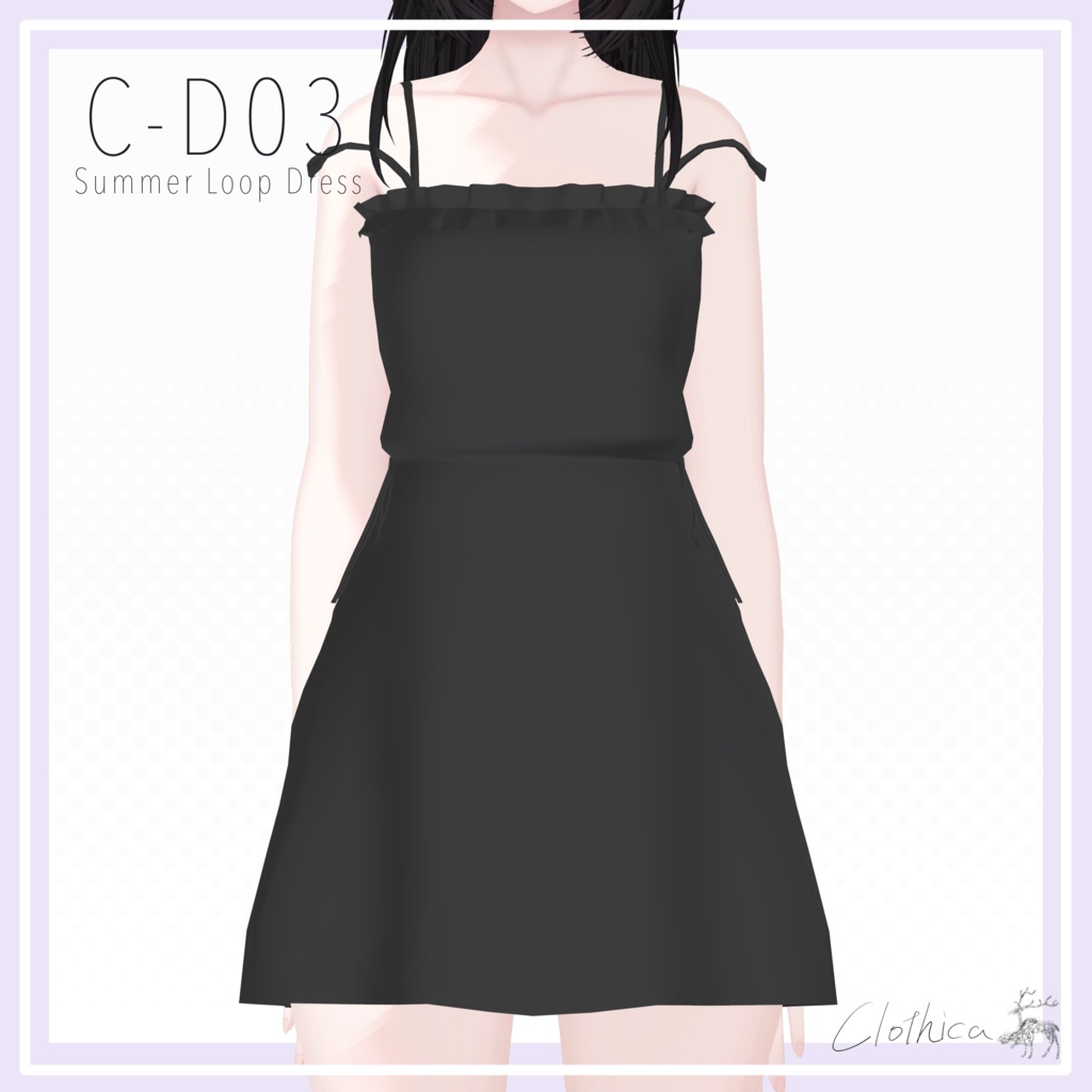 【しゅあん/Shuan】C-D03 Summer Loop Dress image