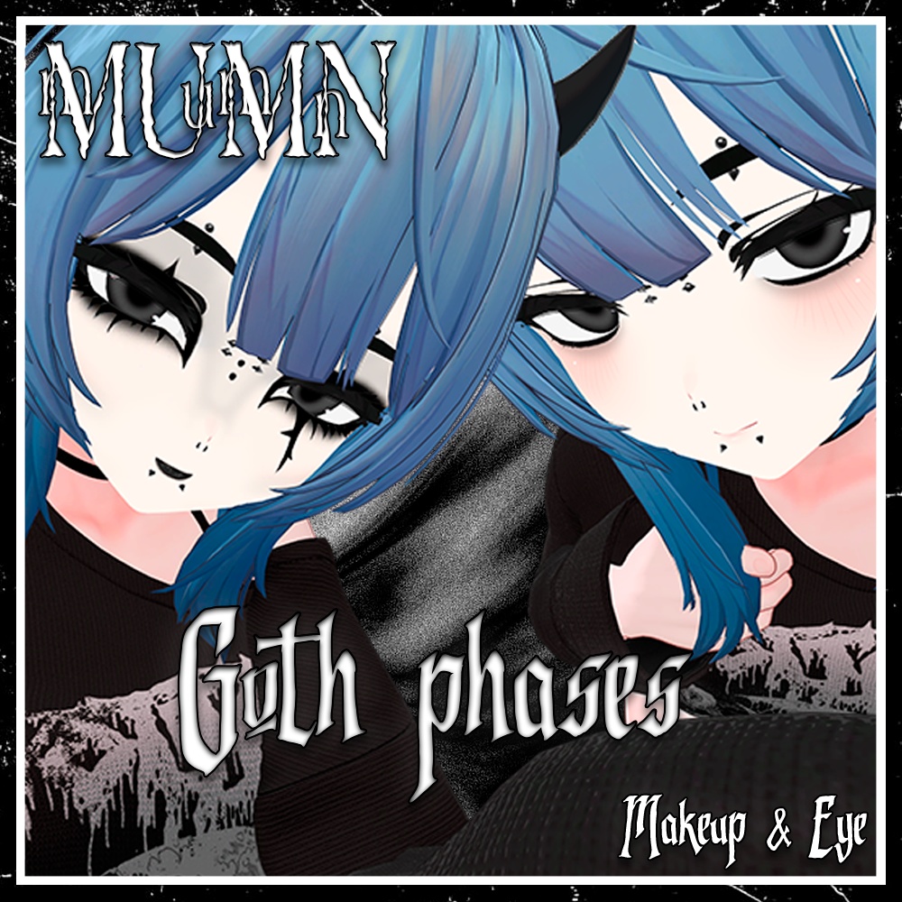 【ミルティナ(Milltina)】 Goth Phases Makeup & Eyes & Face Blendshape image