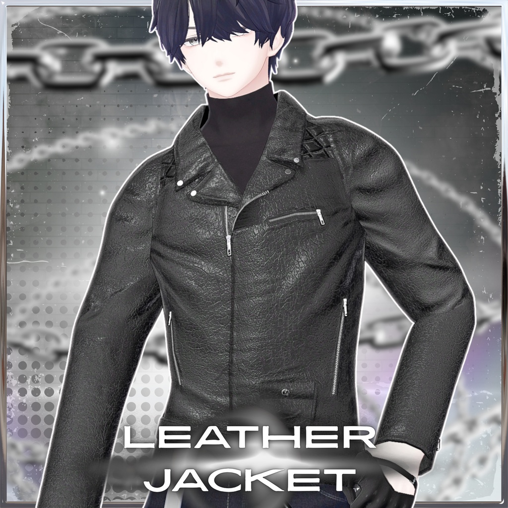 【4avater】LEATHER JACKET image