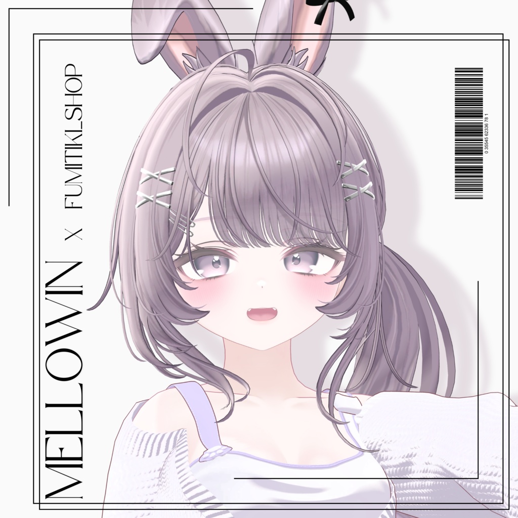 【VRC Hair】 Mellowin_Hair X Fumitiki shop image