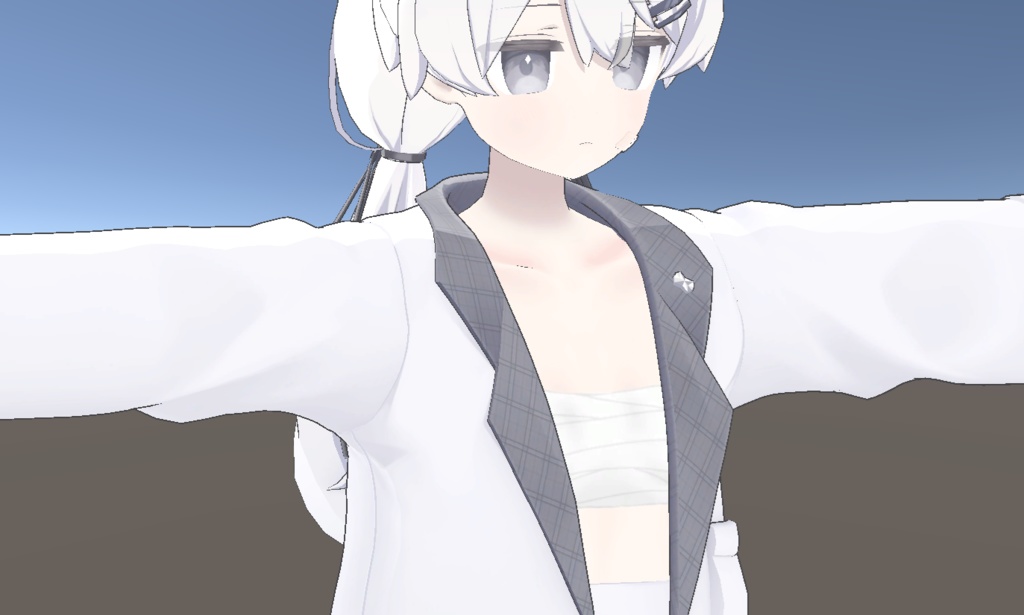 【無料】さらしテクスチャ【プラチナ・ナユ対応】 image