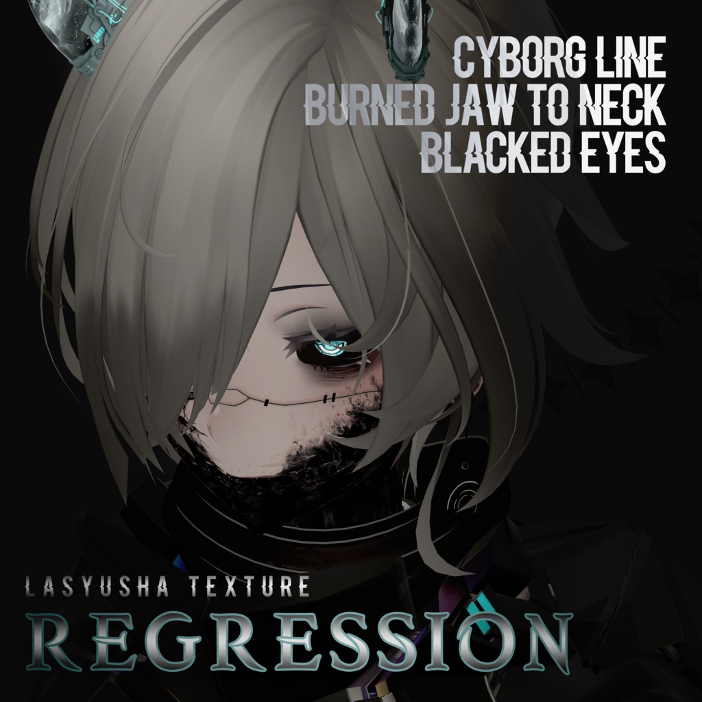 [LasyusharashiyushiyaDui Ying ] Regression Cyborg Makeup Texture image