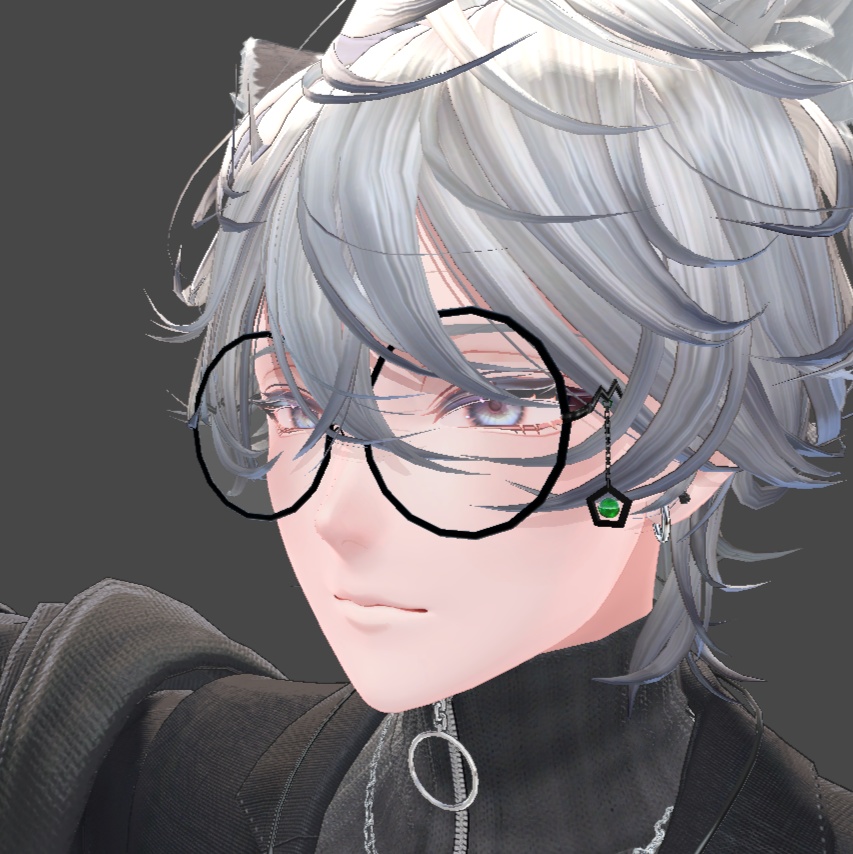 Round Glasses with Gemstone image