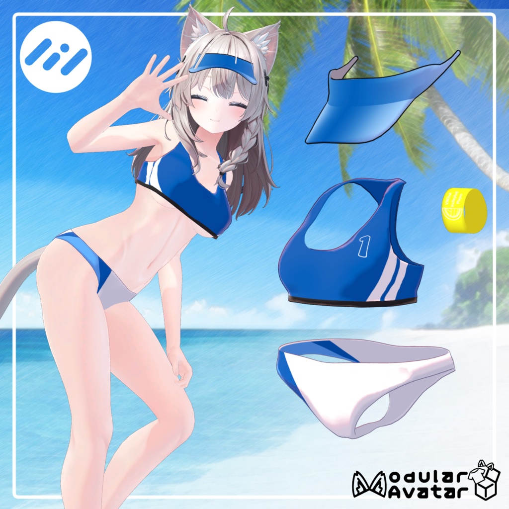 [Lightweight, multi-person design] Sports swimwear 1st Summer Match image