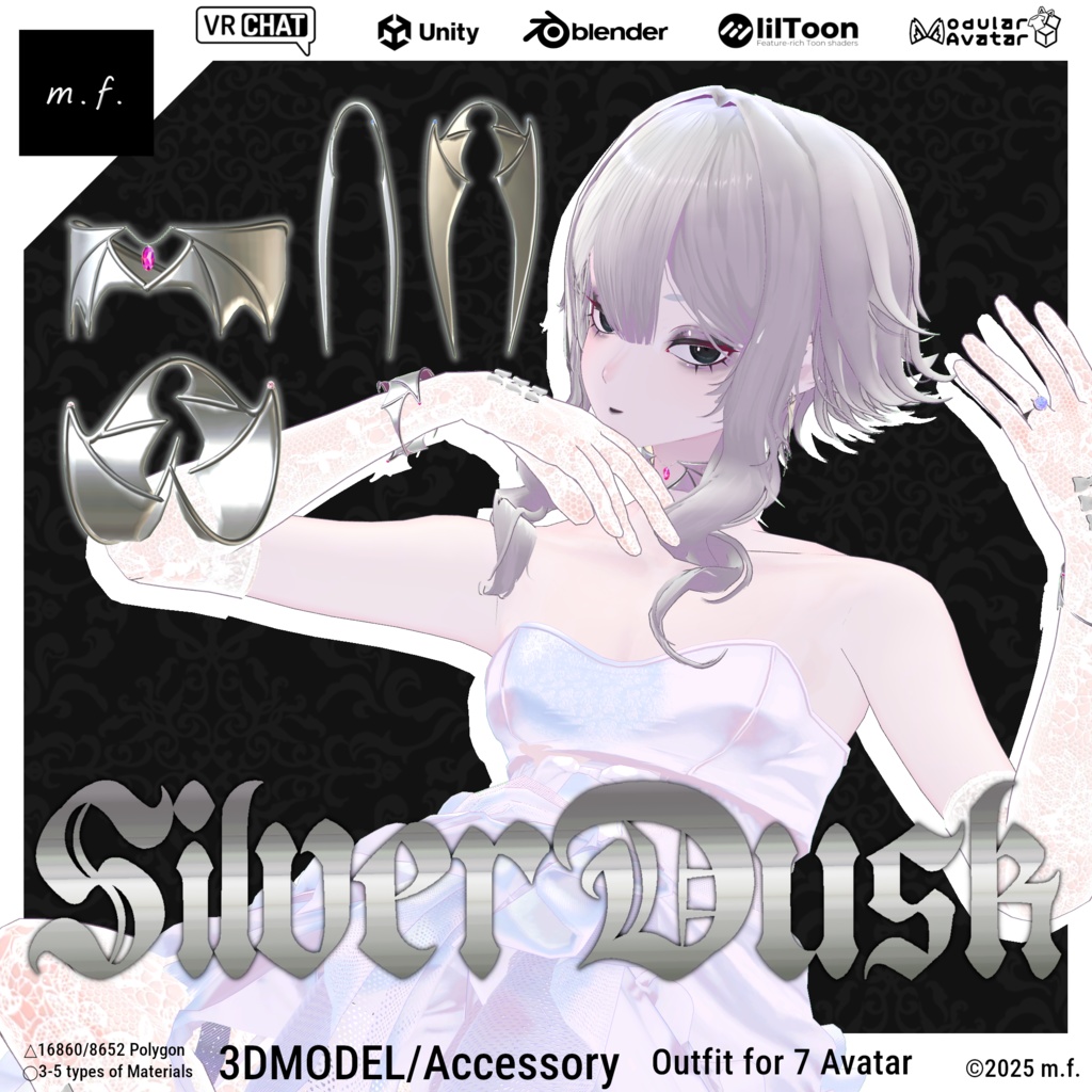 SilverDusk [7 Avatars Outfit] image