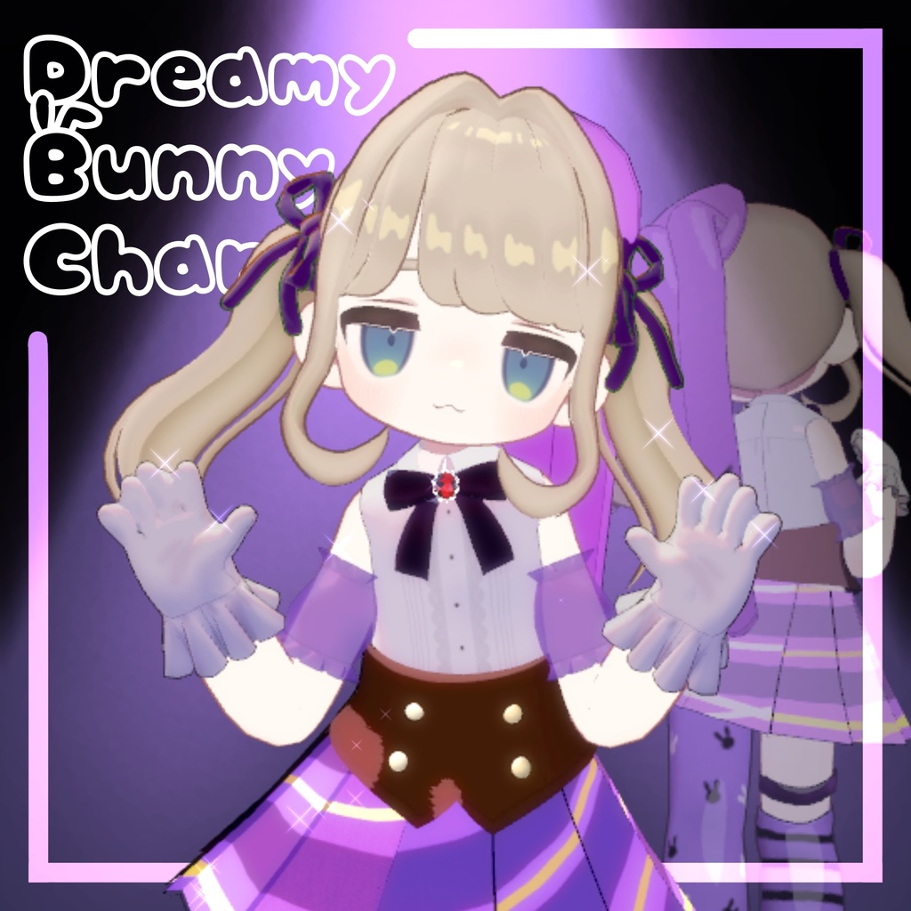 【100円セール】Dreamy_Bunny_Charm【キプフェル対応】 image