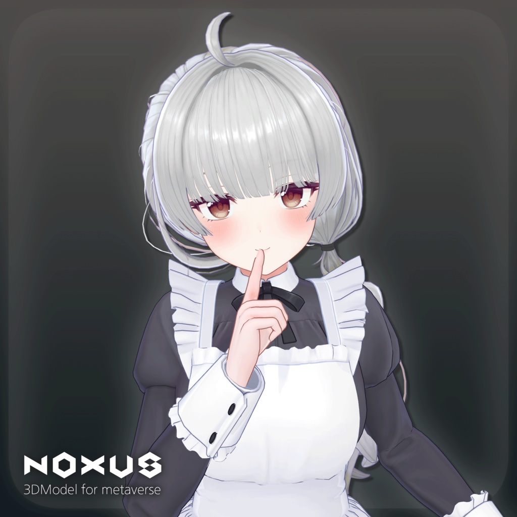 NX-style soft, loose single-knot hairstyle image