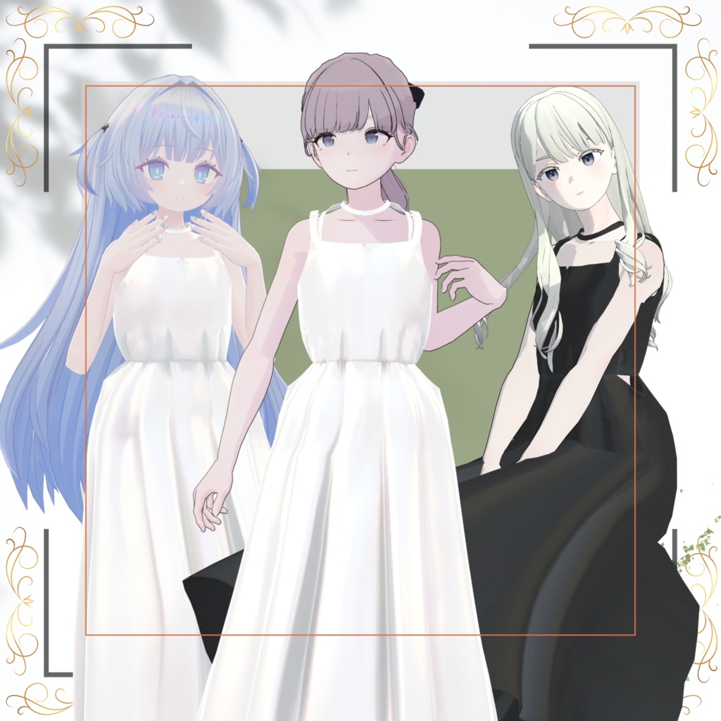 Grus/Lapwing/Ano Mea Compatible Long Camidress image