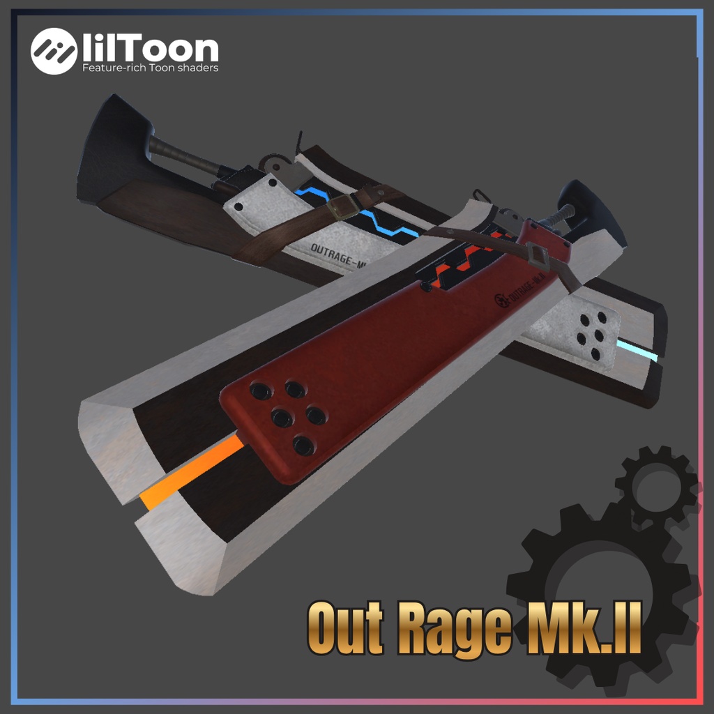 【VRChat向け】Out Rage Mk.Ⅱ image