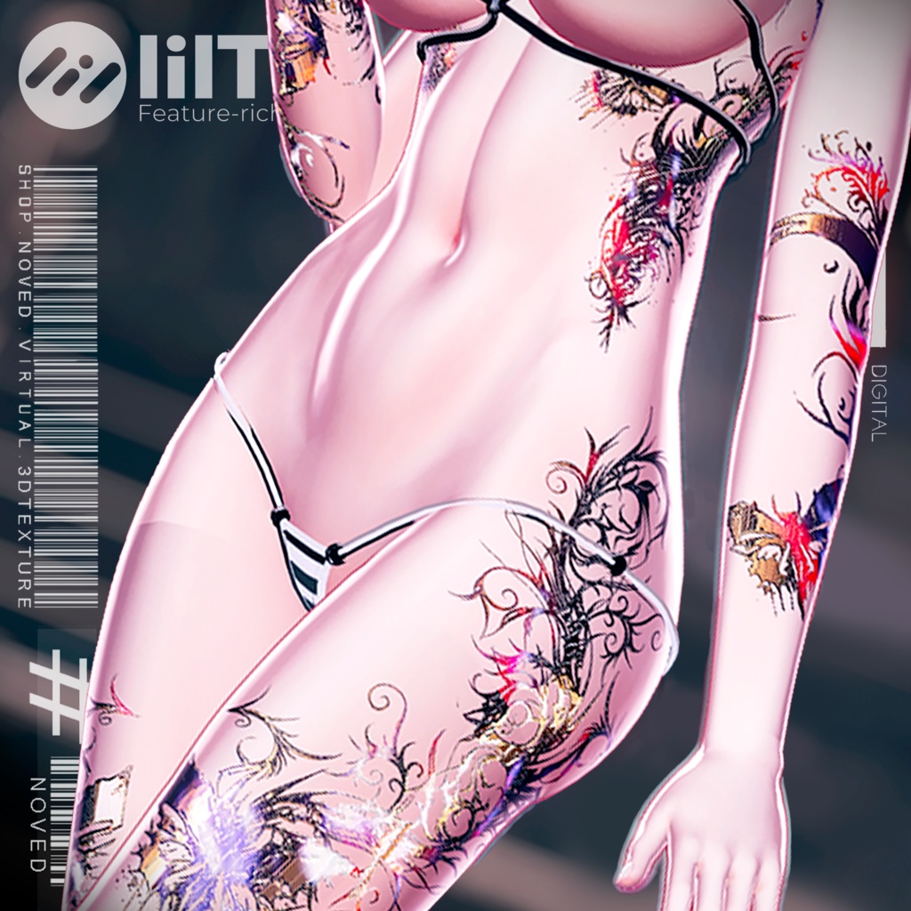 Midnight Gold 15 avatars 4K textures 13 HD image