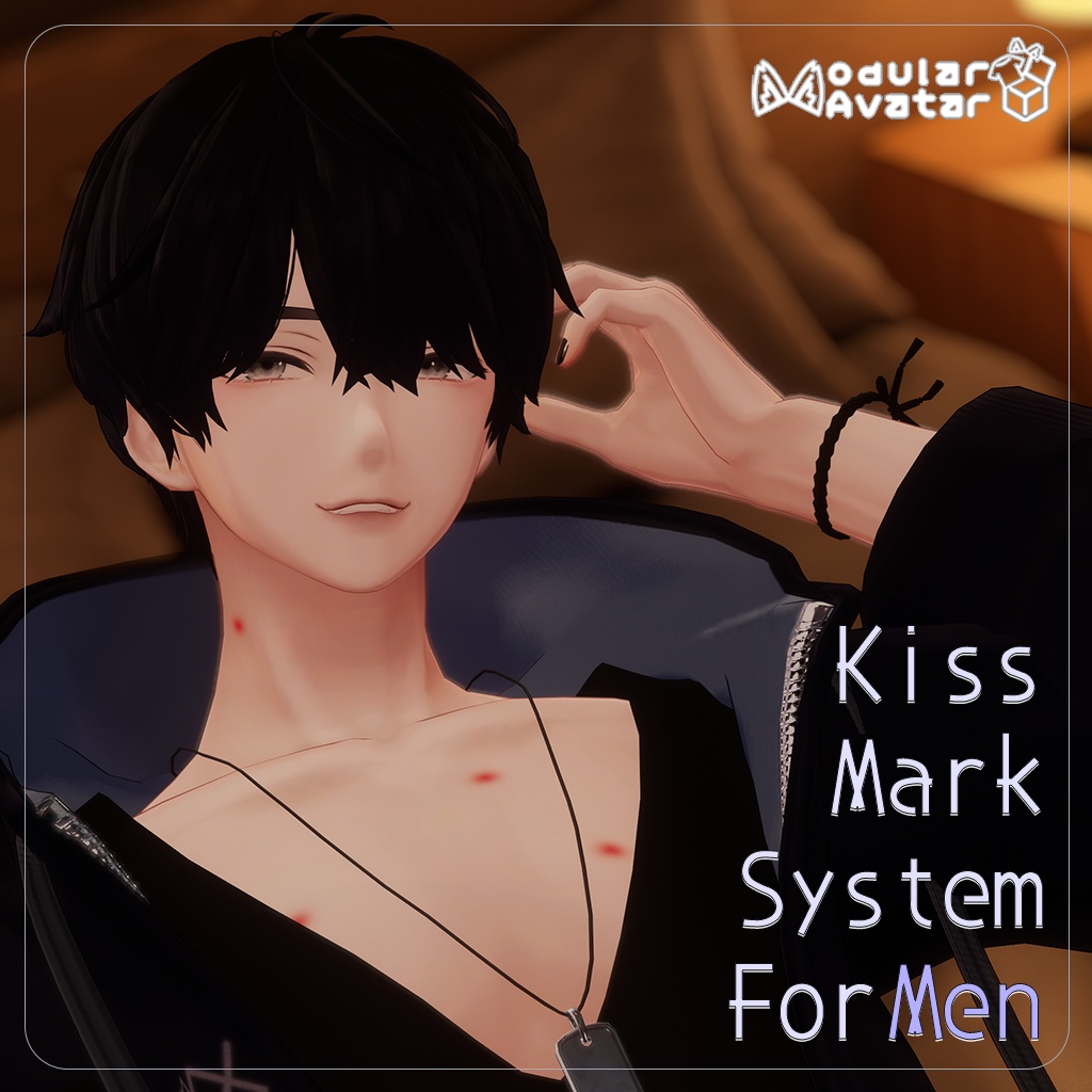 Kiss Mark System for Male Avatars - image