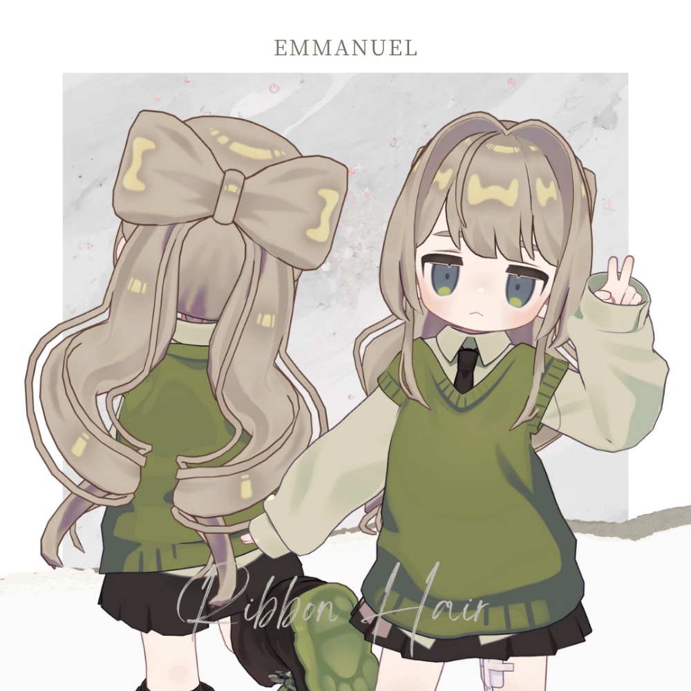 [MamekohinataKipfer] Ribbon Hair image