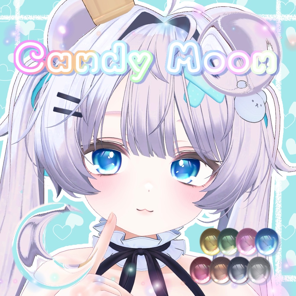 [Milfy Eku] Candy Moon* Chururun Eye Texture [8colours] image