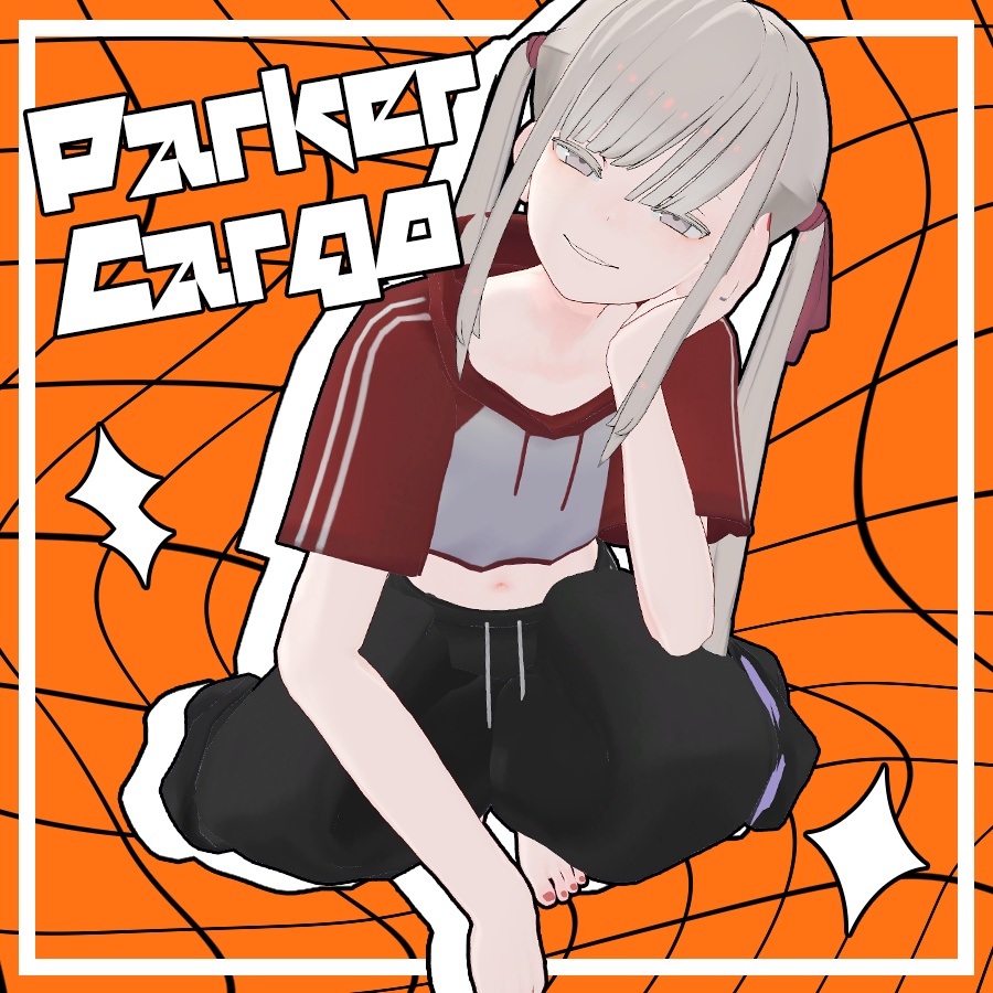 パーカーカーゴ【ヘルべチカ対応】 image
