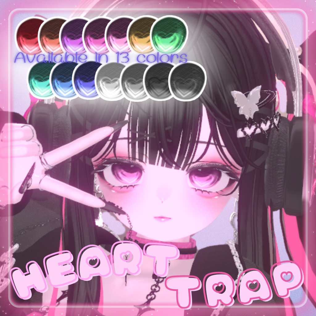 Hearttrap　♥eye texture × make up texture♥マヌカ専用 image