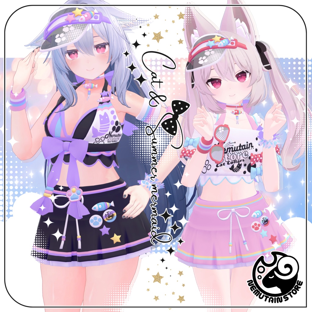 [Costume / Shoes] Cat & Summer Mermaid RE v1.02 image