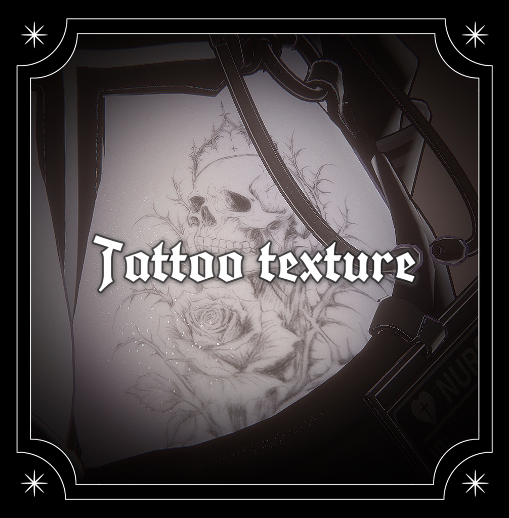 【FREE】タトゥーテクスチャ - Gothic Collection  image