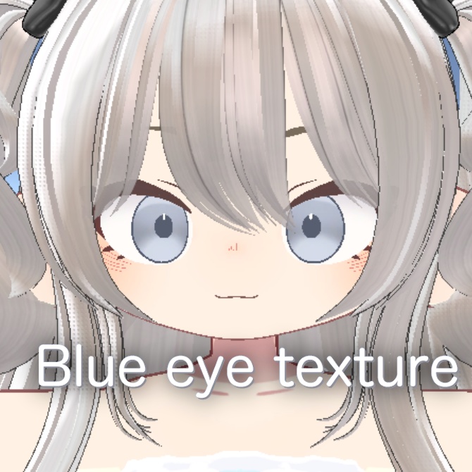 【無料】Blue eye texture 【ノラフィリカ専用】 image