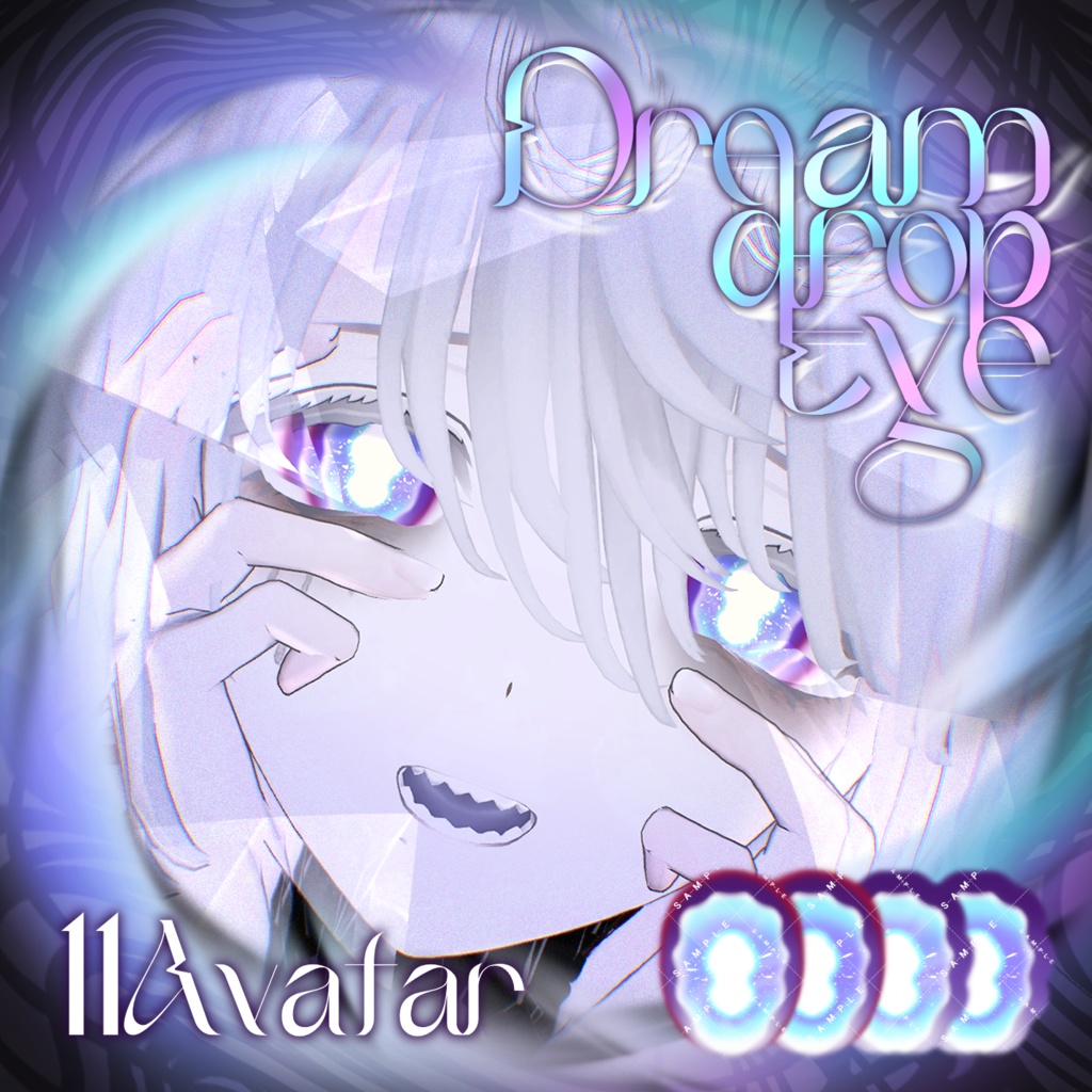 Dreamdrop Eye  4 types of eye texture image