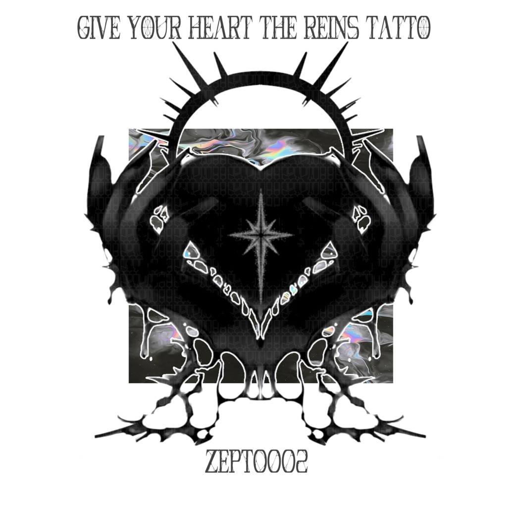 give your heart the reins tattoo/ZEPTO002 image