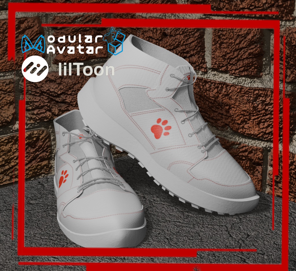 Paw Print Sneakers image