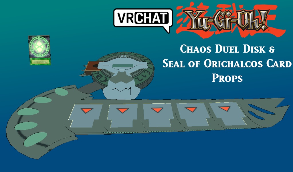 [VRC] Yu-Gi-Oh! - Chaos Duel Disk & The Seal of Orichalcos Accessories image
