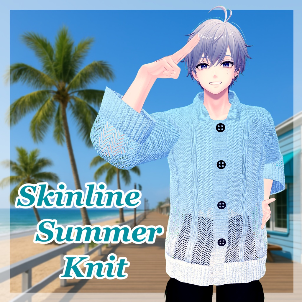 🌴Skinline Summer knit🌴【複数Avatar対応】 image