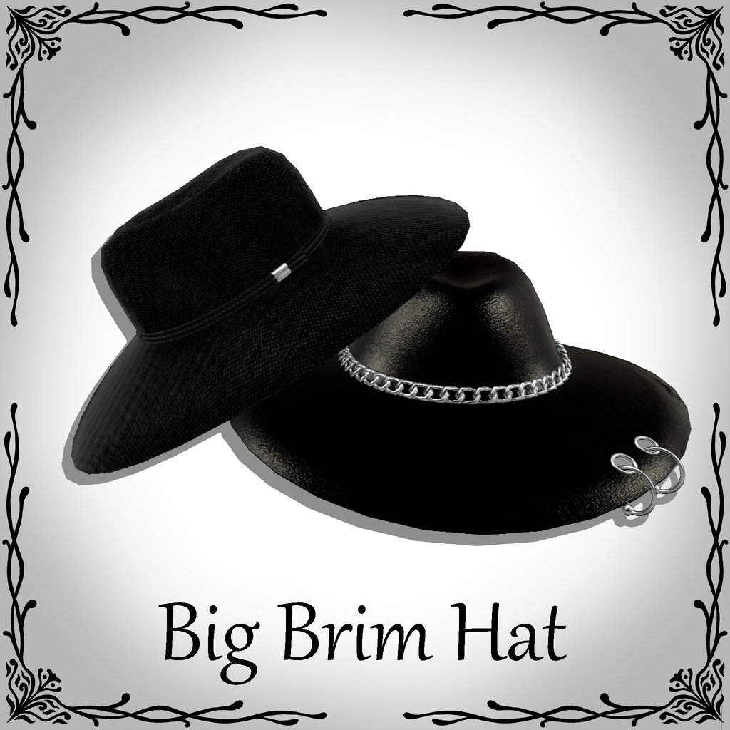 【MA対応】Big Brim Hat image