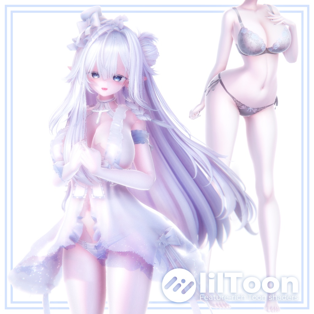 【lilToon】Angel skin Material settings image