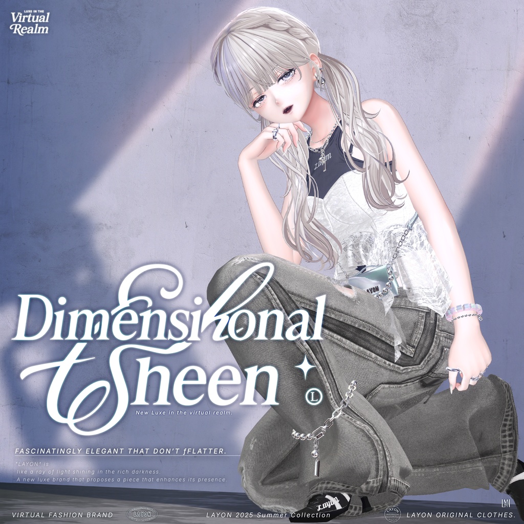 Dimensional Sheen #LAYONClothing #LAYONOutfit image