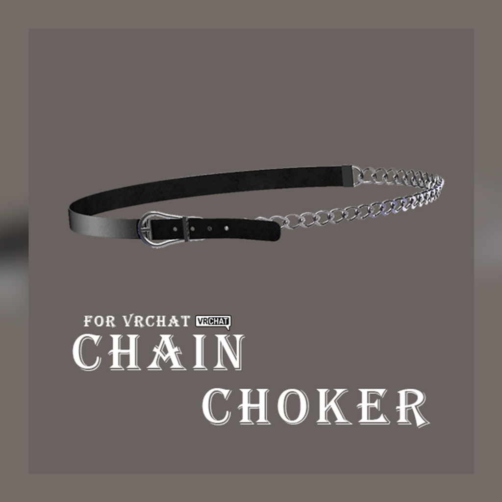 🖤細めのチョーカー🖤 【VRC対応】 image