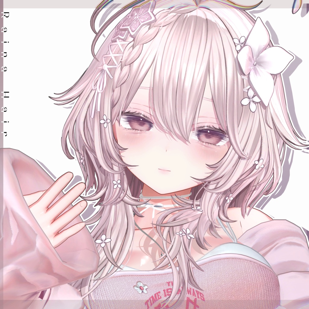 【10 avatars】【VRC Hair】♥ Raina_Hair ♥ image