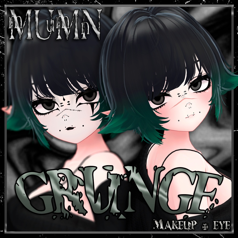 【愛莉(Airi)】 Grunge Make-up & Eyes & Face Blendshape 🗡 image