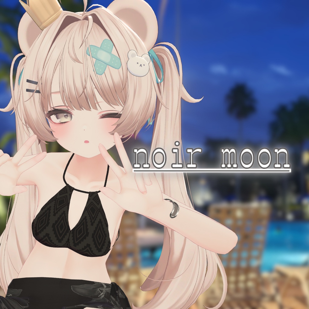 [3D Costume] noir moon image