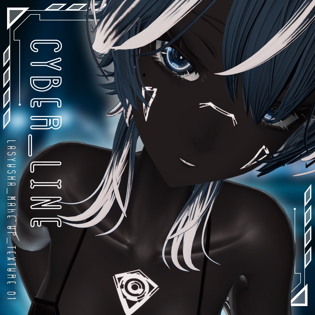 [Lasyusha] Make Up Texture 01 [Cyber Line] image