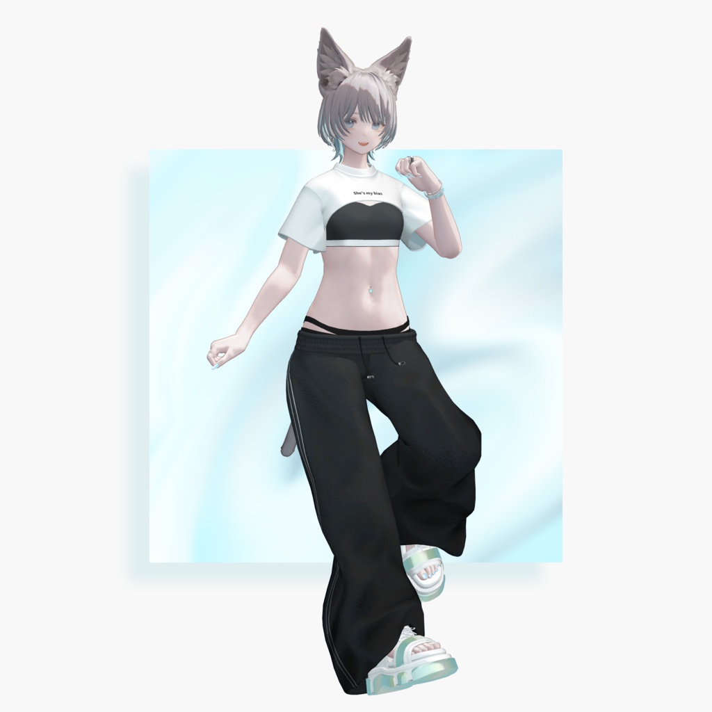 [Skin-Tight Outfit] Casual Swimwear image