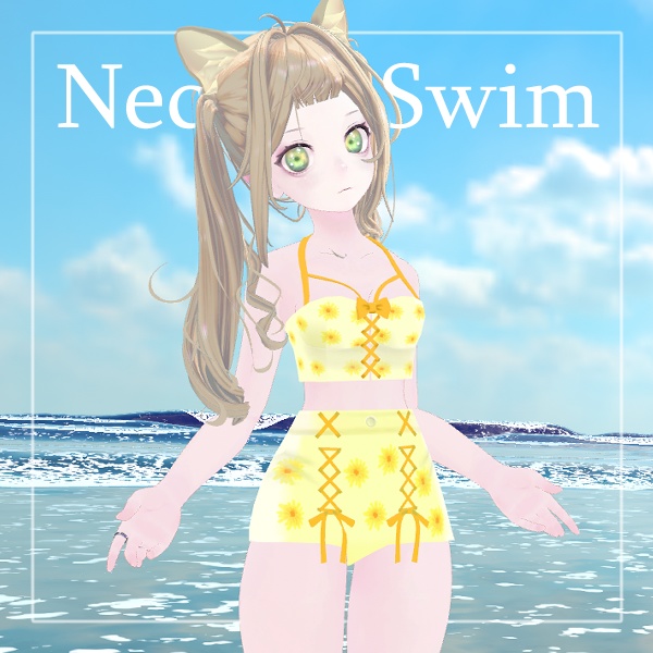 【New NecoMaid専用】Neco Swim 水着 image