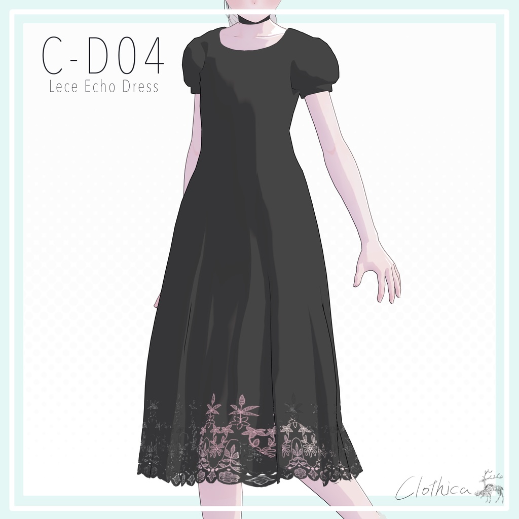 【Lapwing】C-D04 Lace Echo Dress image
