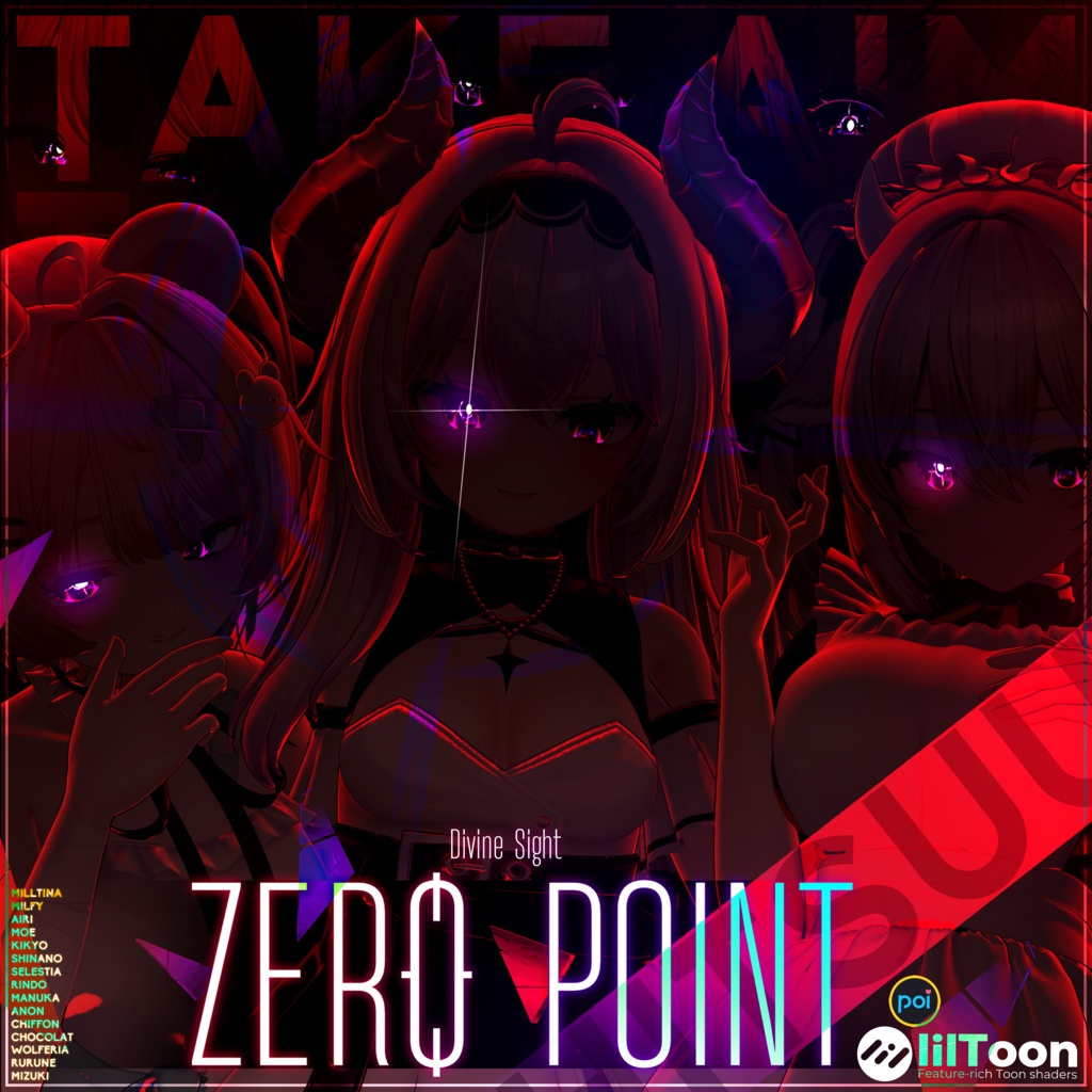 【 VRCHAT 】 ⤚Divine Sight - ZER⌖ POINT⟶ image